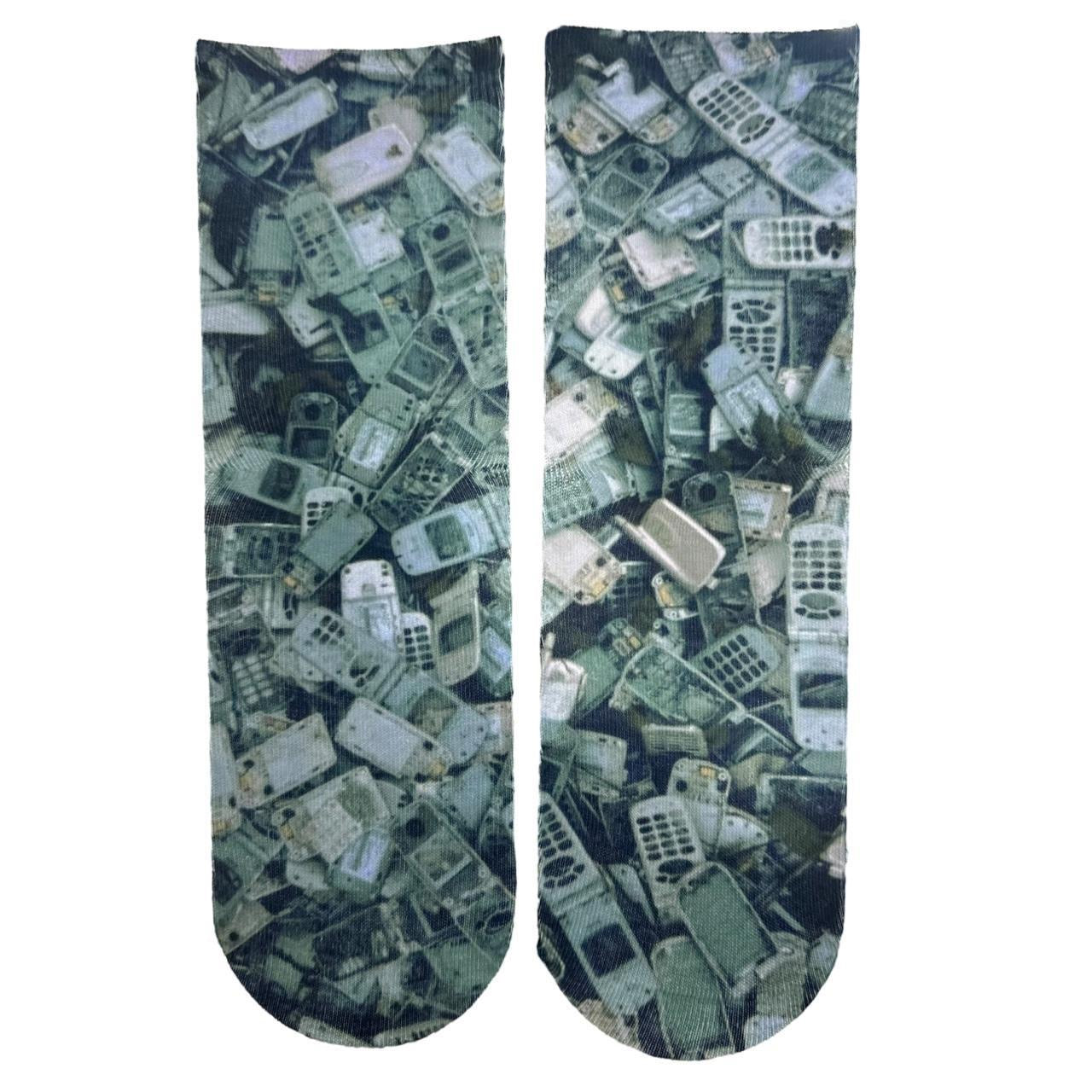 Cyber Cellphone Socks