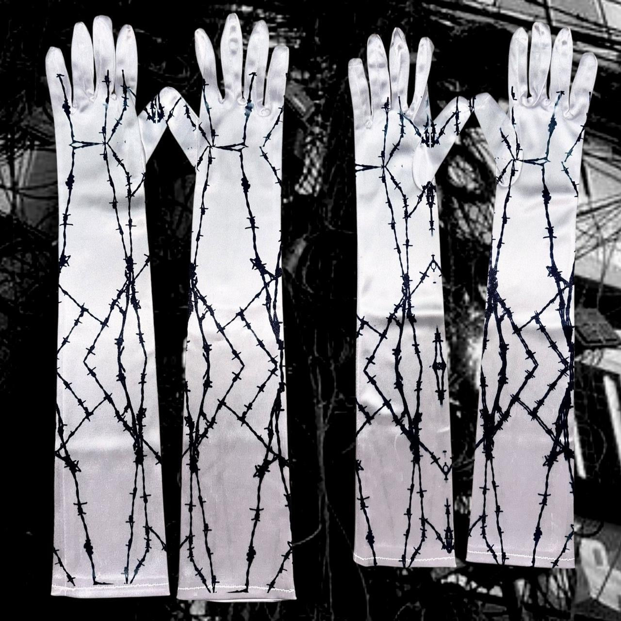 barbed wire gloves