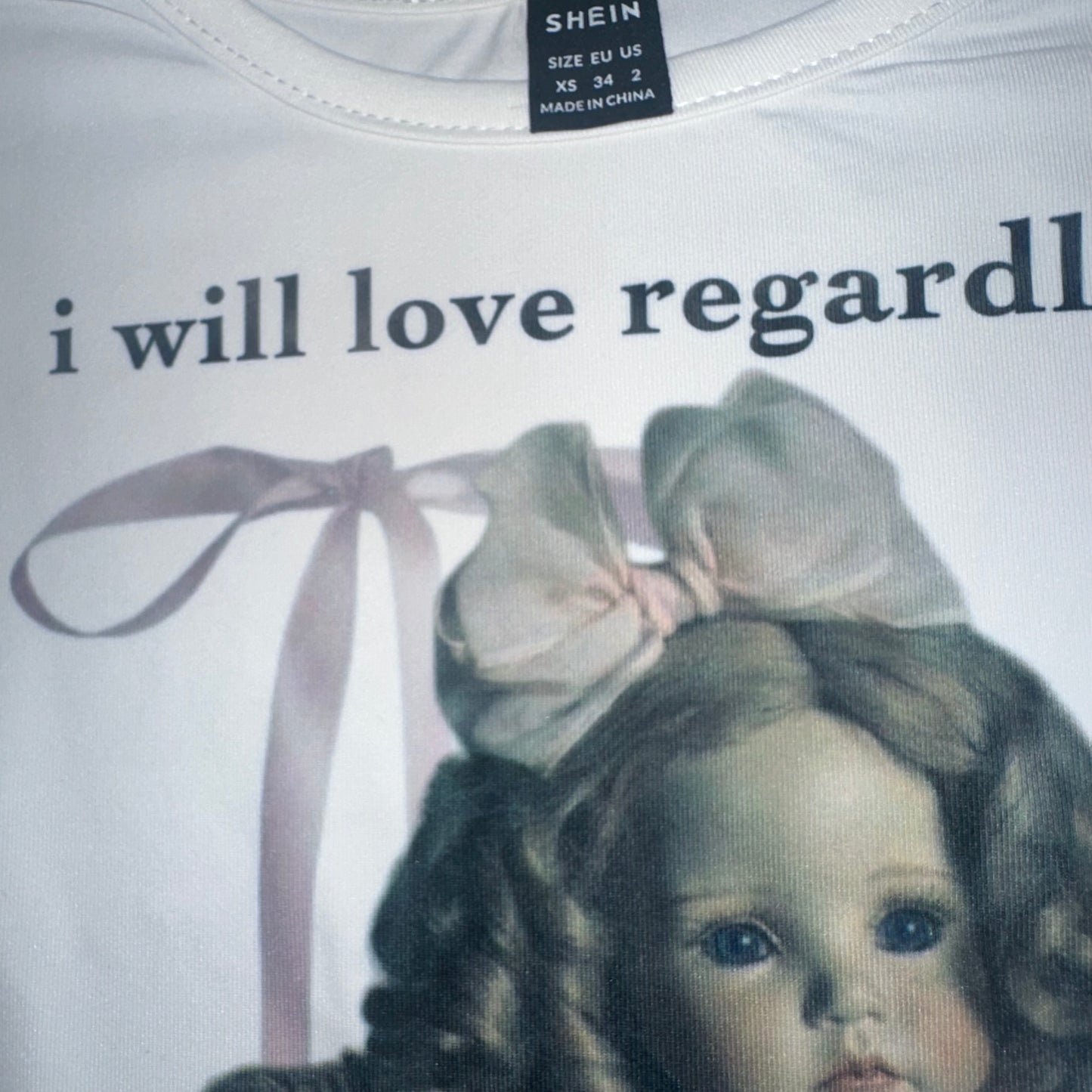 i will love regardless misprint #2