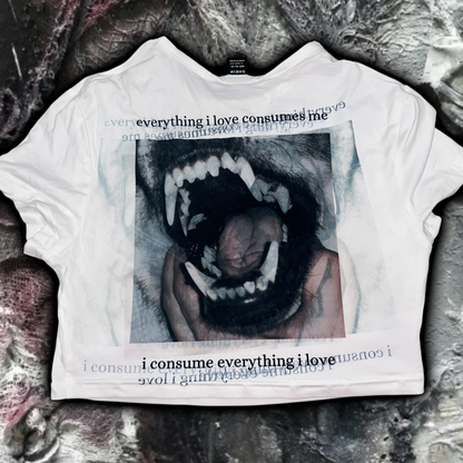 everything i love consumes me misprint