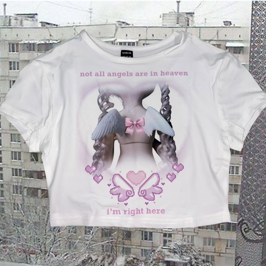 not all angels are in heaven - i’m right here misprint