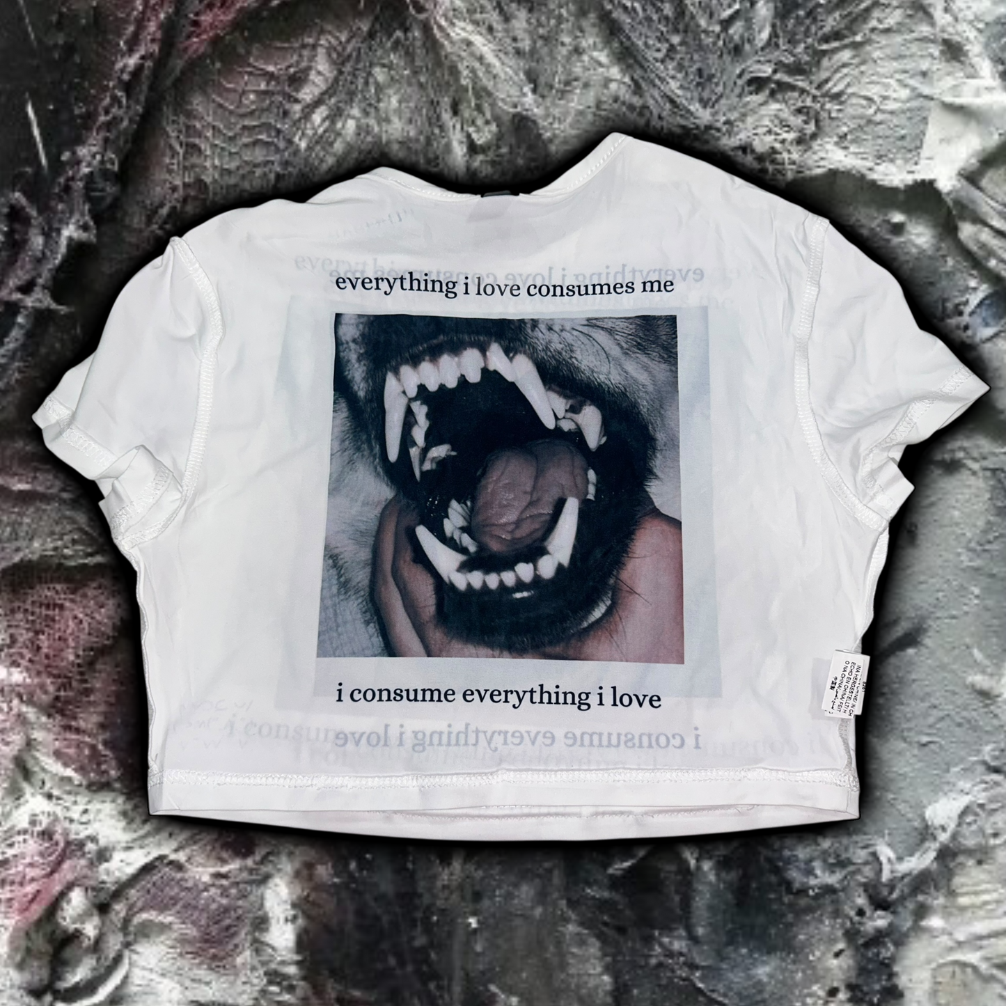 everything i love consumes me misprint
