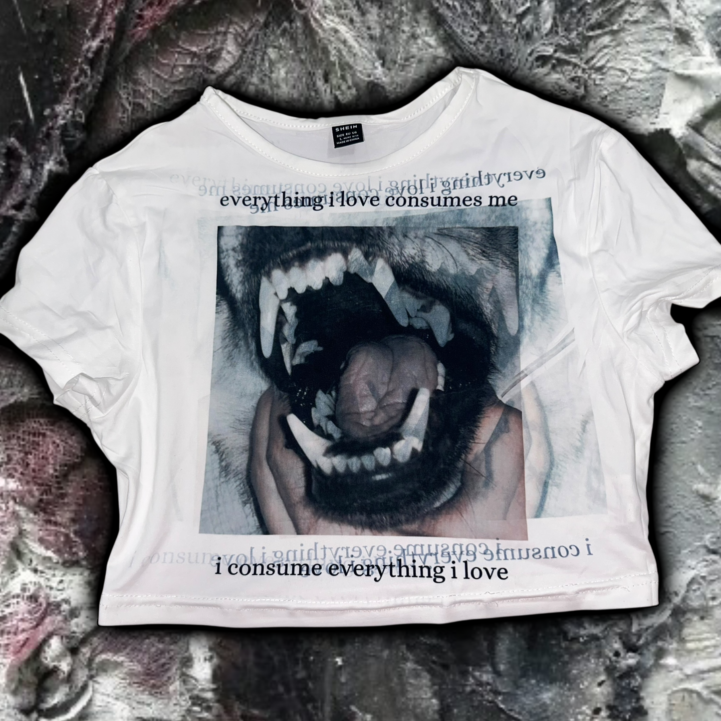 everything i love consumes me misprint