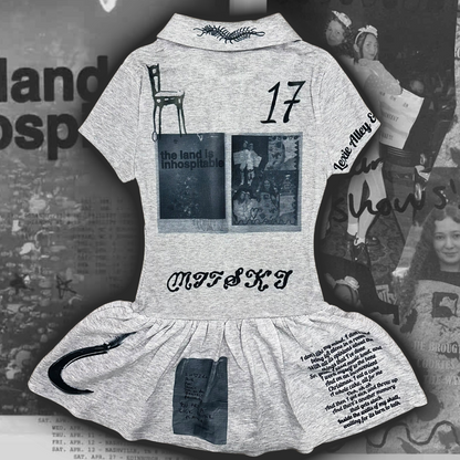[ commission for chloe ] eternal sunshine & mitski tribute dresses