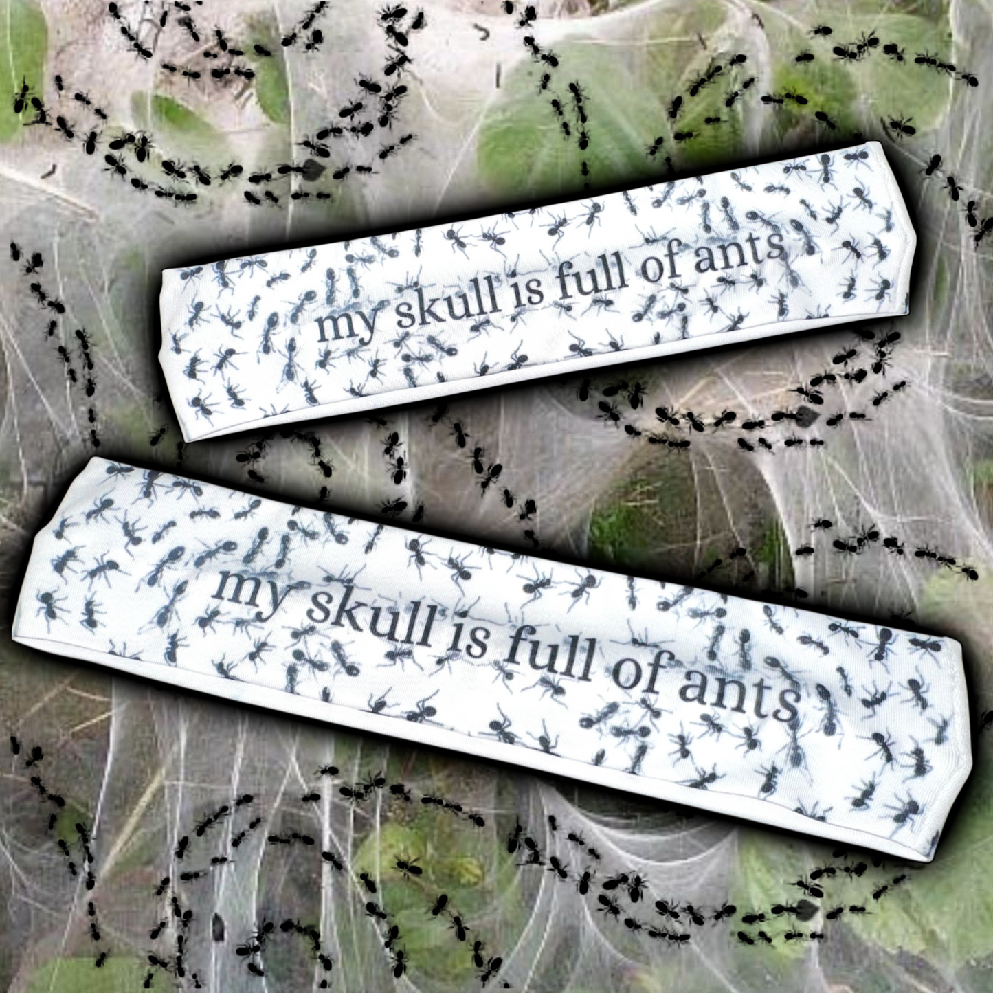 my skull is full of ants headband