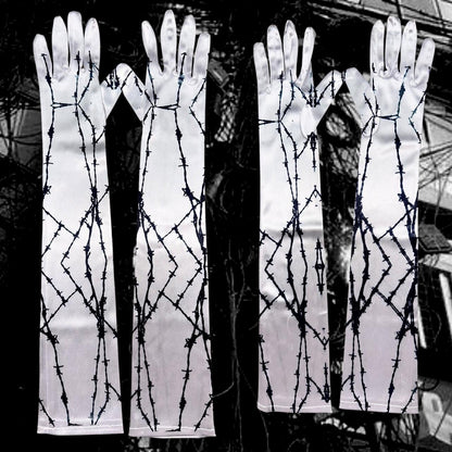 barbed wire gloves